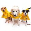 MPT Dog Raincoat Yellow XL Waterproof Reflective Hooded Coat-7