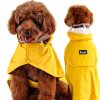 Lukovee Dog Raincoat Waterproof Polyester Mesh Hooded Coat XS to-6