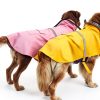 MPT Dog Raincoat Yellow XL Waterproof Reflective Hooded Coat-4