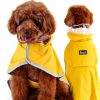Dog Raincoat SlowTon Waterproof Nylon with Reflective Hood XXXL-2