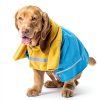 MPT Dog Raincoat Yellow XL Waterproof Reflective Hooded Coat-5