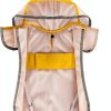 Lukovee Dog Raincoat Waterproof Polyester Mesh Hooded Coat XS to-5
