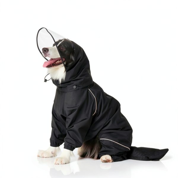 TOBOSS Dog Raincoat Waterproof 360° Weather Defense Rain Suit for Boys-1