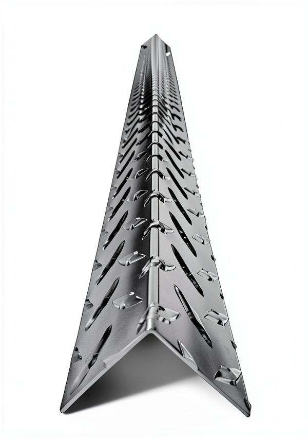 Aluminum Diamond Plate Angle Corner Protector 2" x 2" x 48" 16 Gauge-0