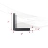 Aluminum Angle 92" 2x2x1/16 - 6063 T-6 Architectural - Randall USA-1
