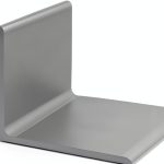 80/20 Structural Angle Aluminum 4.5" x 4.5" 0.25" Wall 12" Length-0