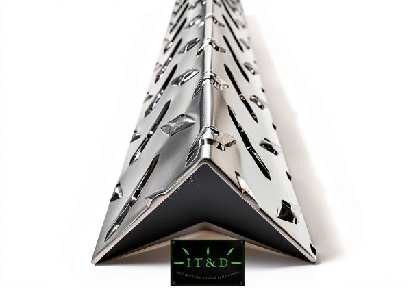 Aluminum Diamond Plate Angle Corner Protector 2" x 2" x 48" 16 Gauge-1