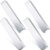 Aluminum Angle 4pcs 2" x 2" x 1/4" 12" Hicarer Aluminum Bars-0