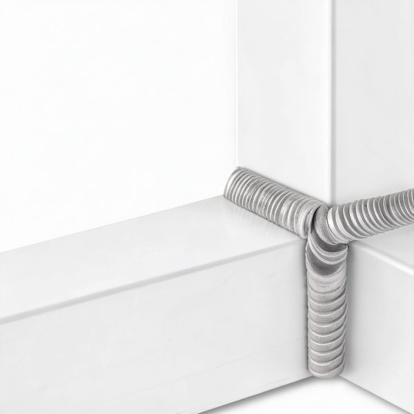 80/20 Structural Angle Aluminum 4.5" x 4.5" 0.25" Wall 12" Length-3