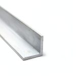 Aluminum 6061 T6/T-651 Angle Equal Legs 2.5", 0.25" Thick, 12" Cut Length, Structural L Bar, Lightweight, Machinable, Weldable for Framing and Support-0