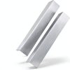 Aluminum Angle 12" Blulu 2pcs 3.15" x 3.15" x 0.24" 6063 Alloy Stock-1