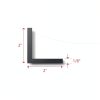 6 FT Aluminum Angle Randall – 2x2x1/8 L-Shaped Metal-1