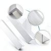 Aluminum Angle 12" Blulu 2pcs 3.15" x 3.15" x 0.24" 6063 Alloy Stock-2