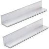 Aluminum Angle 6061 by Tlence 2in x 2in x 1/4in 12in T5 Mill Stock-0