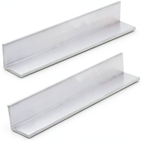 Aluminum Angle 6061 by Tlence 2in x 2in x 1/4in 12in T5 Mill Stock-0